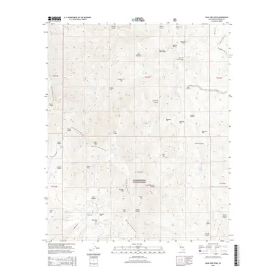 2015 Map of Palm View Peak, 2015 Print