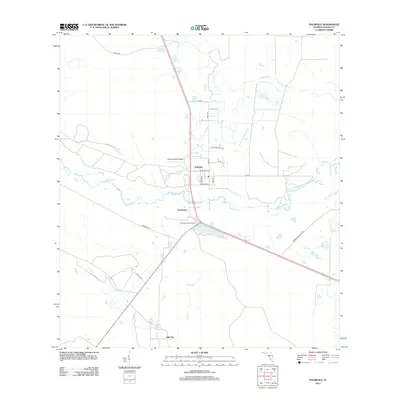 2012 Map of Palmdale, 2012 Print