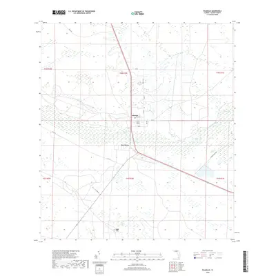 2018 Map of Palmdale, 2018 Print