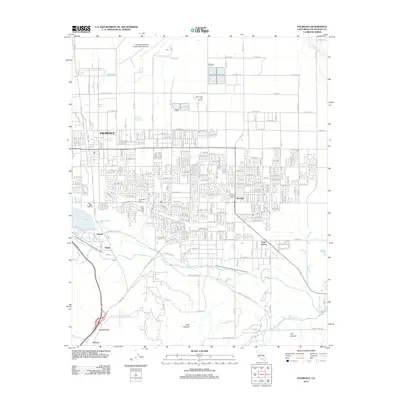 2012 Map of Palmdale, 2012 Print