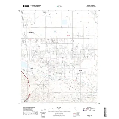 2018 Map of Palmdale, 2018 Print