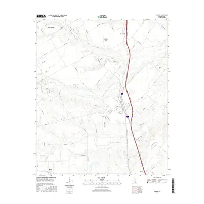2016 Map of Palmer, 2016 Print