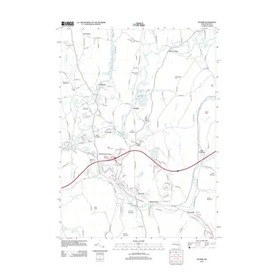 2012 Map of Palmer, 2012 Print