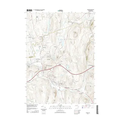 2015 Map of Palmer, 2015 Print