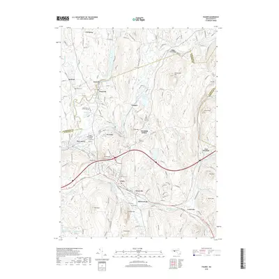 2018 Map of Palmer, 2018 Print