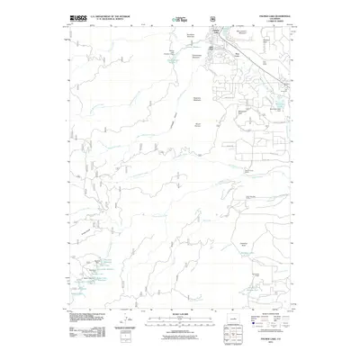 2011 Map of Palmer Lake, 2011 Print