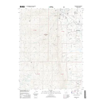 2016 Map of Palmer Lake, 2016 Print