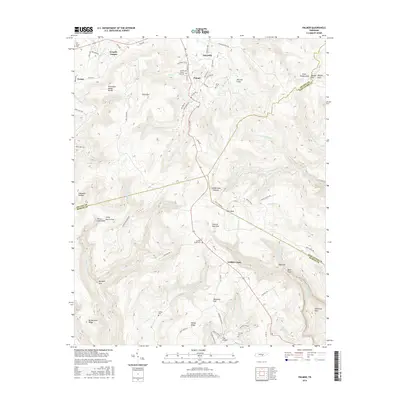 2016 Map of Palmer, 2016 Print