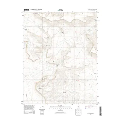 2013 Map of Palmer Mesa, 2013 Print