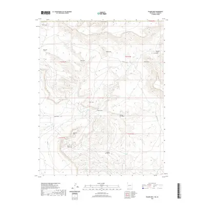 2020 Map of Palmer Mesa, 2020 Print