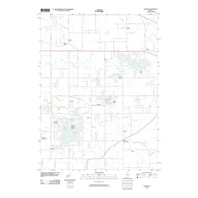 2010 Map of Palmer, 2010 Print