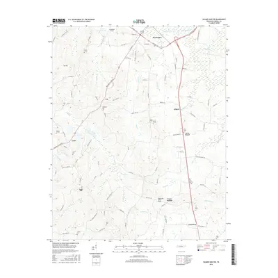 2016 Map of Palmer Shelter, 2016 Print