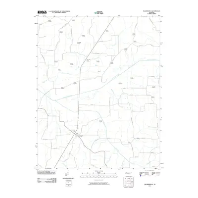 2010 Map of Palmersville, 2010 Print