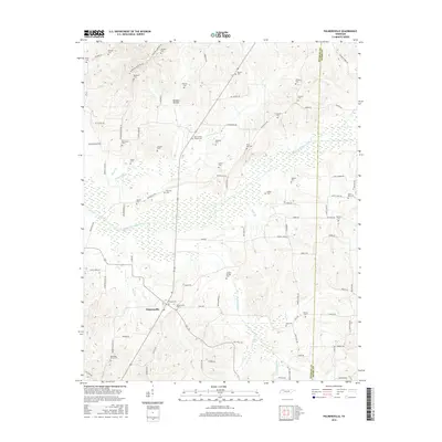 2016 Map of Palmersville, 2016 Print