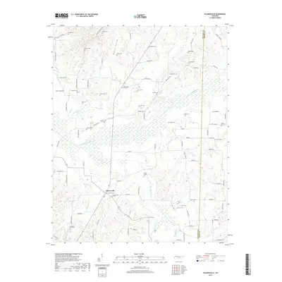 2019 Map of Palmersville, 2019 Print
