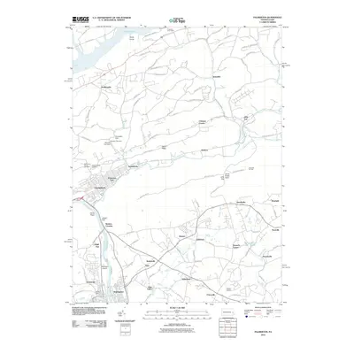2010 Map of Palmerton, 2010 Print