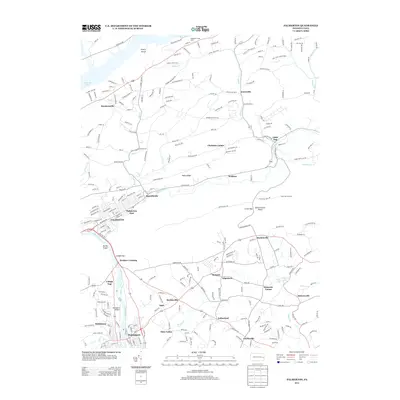 2013 Map of Palmerton, 2013 Print