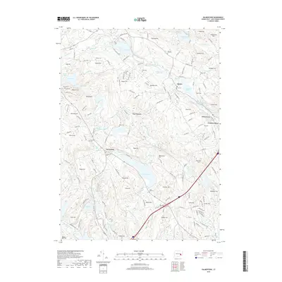 2018 Map of Palmertown, 2018 Print