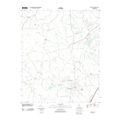 2011 Map of Palmetto, 2011 Print