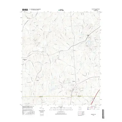 2017 Map of Palmetto, 2017 Print