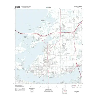 2012 Map of Palmetto, 2012 Print