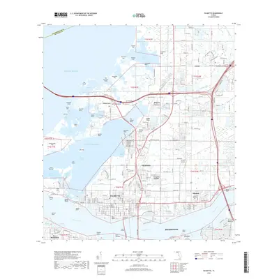 2018 Map of Palmetto, 2018 Print