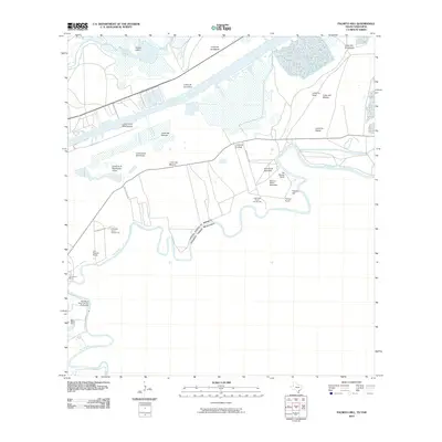 2010 Map of Palmito Hill, 2010 Print
