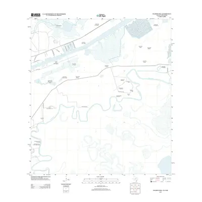 2012 Map of Palmito Hill, 2012 Print
