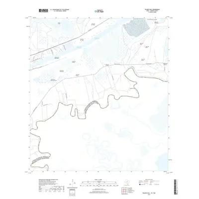 2019 Map of Palmito Hill, 2019 Print