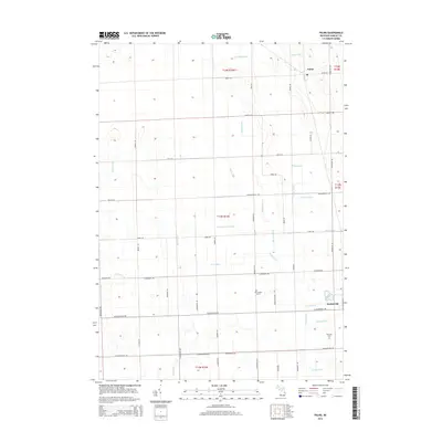 2014 Map of Palms, 2014 Print