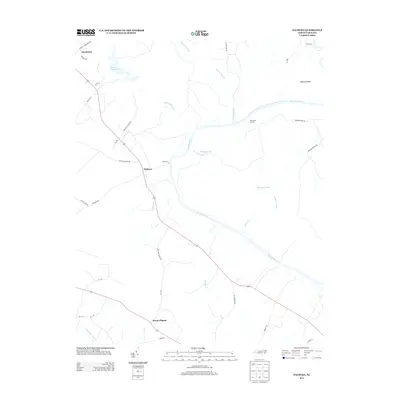 2013 Map of Palmyra, 2013 Print