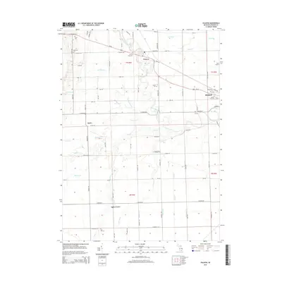 2014 Map of Palmyra, 2014 Print