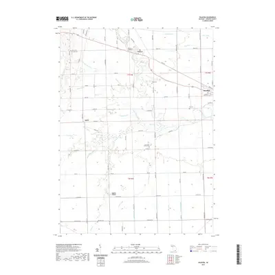2019 Map of Palmyra, 2019 Print