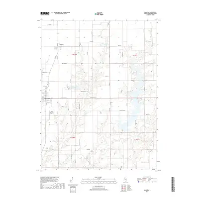 2018 Map of Palmyra, 2018 Print