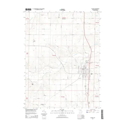 2015 Map of Palmyra, 2015 Print