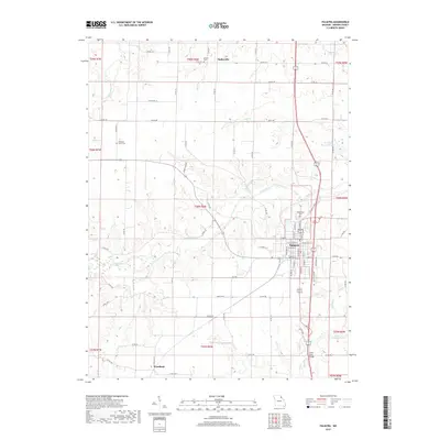 2017 Map of Palmyra, 2017 Print