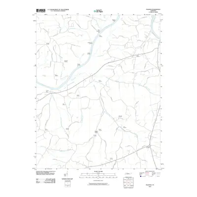 2010 Map of Palmyra, 2010 Print