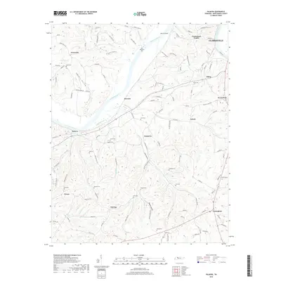 2019 Map of Palmyra, 2019 Print