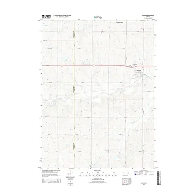 2014 Map of Palmyra, 2014 Print