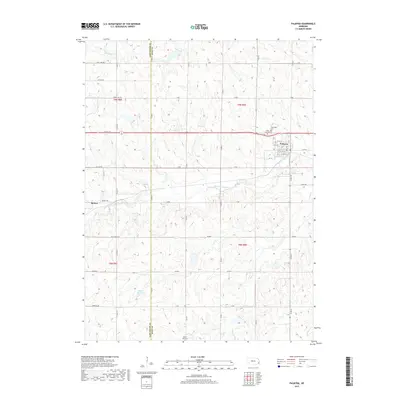 2017 Map of Palmyra, 2017 Print