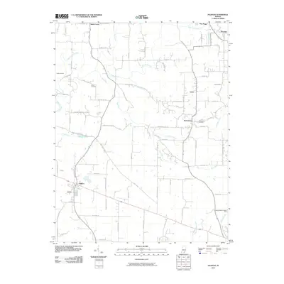 2010 Map of Palmyra, 2010 Print