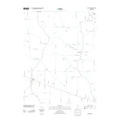 2013 Map of Palmyra, 2013 Print