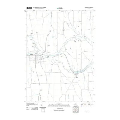 2010 Map of Palmyra, 2010 Print