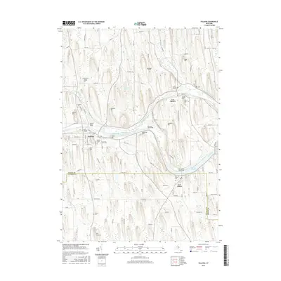 2016 Map of Palmyra, 2016 Print