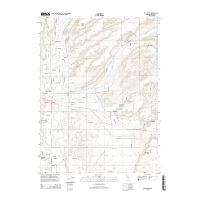 2015 Map of Palo Cedro, 2015 Print