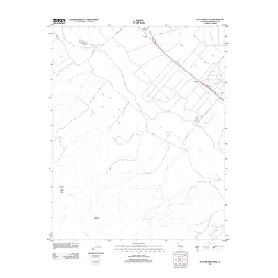 2012 Map of Palo Escrito Peak, 2012 Print