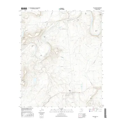 2016 Map of Palo Pinto, 2016 Print