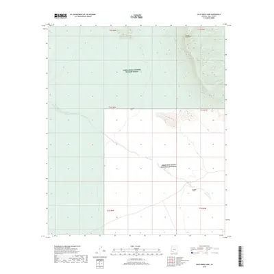 2018 Map of Palo Verde Camp, 2018 Print