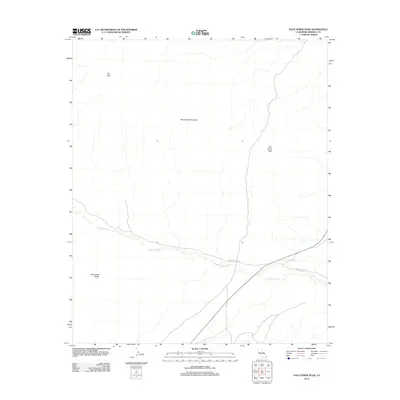 2012 Map of Palo Verde Peak, 2012 Print