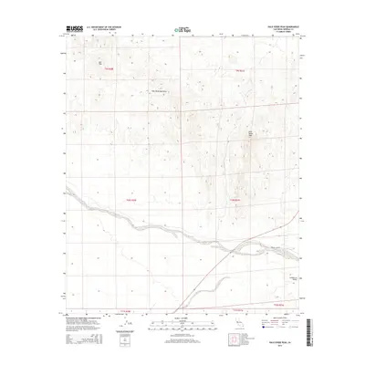 2015 Map of Palo Verde Peak, 2015 Print